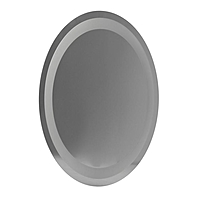 Зеркало круглое, D= 65 см с 2 пластинами, с пескоструйной графикой