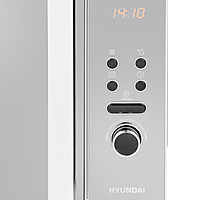 Микроволновая печь Hyundai HYM-D3002 серебристый
