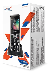 Сотовый телефон Texet TM-B319 Black черный