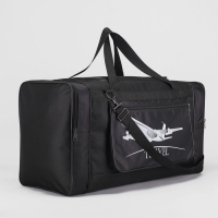 Сумка дорожная на молнии "Витязь", 1 отдел, 3 наружных кармана, цвет МИКС