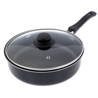 Сотейник 24 см Promo, 2,8 л, стеклянная крышка