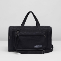 Сумка дорожная на молнии, 3 отдела, 1 наружный карман, чёрная