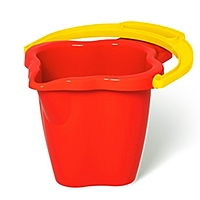 Ведро-кувшин малое 0,6 л цвета микс