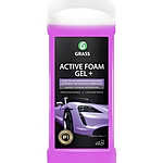Автошампунь Grass Active Foam Gel+ активная пена 1 л