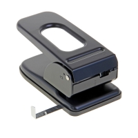 Дырокол KW-trio 967 мощный, до 70 листов на 2 отверстия, с линейкой