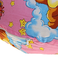 Подушка АДАМАС ОБЛАКО для беременных, размер 30х170 см, холлофайбер, чехол МИКС