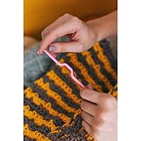 Набор вспомогательных спиц для вязания, 3шт, d=3/4/5мм, цвет МИКС