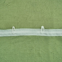 Комплект штор портьерных "Тергалет", ширина 140 см, высота 260 см-2 шт., цвет зелёный