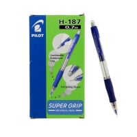 Карандаш механический Pilot 0.7 мм Super Grip резиновый упор, синий