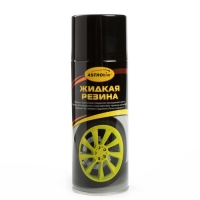 Жидкая резина АСТРОХИМ черная аэрозоль 520 мл, Ас-650