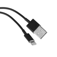 Провод для зарядки и передачи данных Mirex USB 2.0 AM - 8pin M 1 метр черный