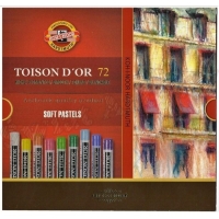 Пастель сухая художественная TOISON D`OR 8517/72, 72 цвета