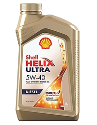 Масло моторное Shell Helix Ultra Diesel 5W-40 1 л синт. 550046380