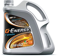 Масло моторное G-Energy F Synth 5W-40 4 л синт.