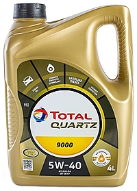 Масло моторное Total Quartz 9000 5W-40 4 л синт.