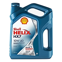 Масло моторное Shell Helix HX7 10W-40 4 л п/синт.