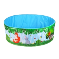 Сухой бассейн "Зверята" без шариков