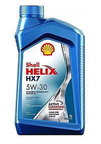 Масло моторное Shell Helix HX7 5W-30 1 л п/синт. 550046376