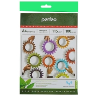 Фотобумага Perfeo А4, 100 листов, 115г/м2, глянцевая
