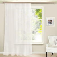 Штора вуаль 260х500 см, 1шт/компл.100% п/э белая