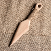 Сувенир деревянный "Клинок", массив бука, 30 см