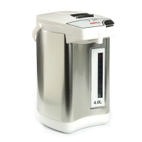 Термопот Aresa AR-4002, 800 Вт, 4 л, нержавеющая сталь, электропомпа, хром