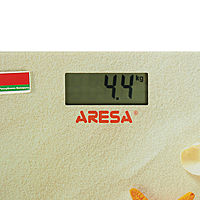 Весы напольные ARESA SB-305, электронные, до 150 кг, "Пляж"