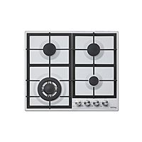 Варочная поверхность Körting HG 665 CTW, газовая, 4 конфорки, белая