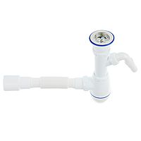 Сифон для раковины Unicorn A320V, 1 1/2"х40, для слива бытовой техники