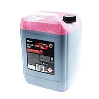Шампунь для бесконтактной мойки Grass Active Foam Red, 23 кг, удаляет пыль, масло, насекомых (1:30-1:50)