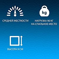 Матрас ‎Medium 9‎, размер 180х200 см, высота 9 см, жаккард