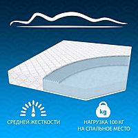 Матрас Foam Massage, размер 180х200 см, высота 17 см, жаккард