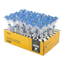 Фонарь садовый на солнечной батарее "Цветок голубой", 32 см, d=6 см, 1 led, пластик