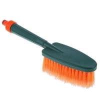 Щетка для мытья Li-Sa, проточная ручка со штуцером для подачи воды, 31 см