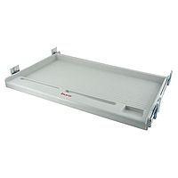 Подставка под клавиатуру Buro KB002W, светло-серая