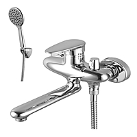 Смеситель для ванны Lemark Status LM4414C плоский излив