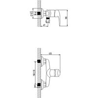 Смеситель для душа Lemark Pramen LM3303C