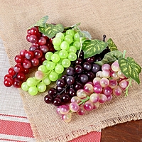 Искусственный виноград, круглые ягоды