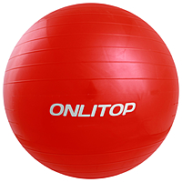 Мяч гимнастический d=45см 500 гр PVC, цвета МИКС