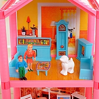 Дом для куклы, двухэтажный, с аксессуарами
