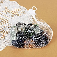 Камень для декора "Перламутровые сердечки" (250 г)