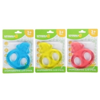 Прорезыватель с водой «Клоун», цвета МИКС