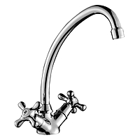 Смеситель для раковины Rossinka H02-62 хром