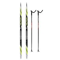 Комплект лыжный БРЕНД ЦСТ (150/110 (+/-5 см), крепление: NNN), микс