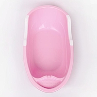 Ванна детская «Малышок», цвет розовый