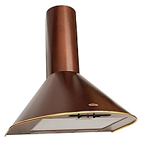 Вытяжка Elikor Эпсилон 60П-430-П3Л, каминная, 430 м3/ч, 3 скорости, 60 см, медная/золот.