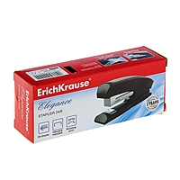 Степлер №24/6 20 листов Erich Krause Elegance Half-strip, черный 2241
