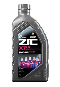 Масло моторное ZIC X7 LS 5W-30 1 л синт.