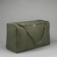 Сумка дорожная, 1 отдел на молнии, ремень, цвет хаки