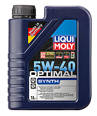 Масло моторное Liqui Moly Optimal Synth 5W-40 1 л синт.